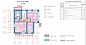 Проект современного дома с панорамным остеклением 92/106. План 2 этажа.